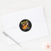 Raketslingering naar senior grappige terug naar sc ronde sticker (Envelop)