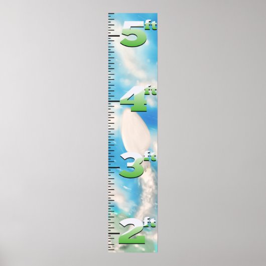 Raketstartgroeigrafiek Poster (Voorkant)
