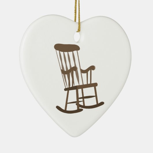 Raketstoel Keramisch Ornament (Rechts)