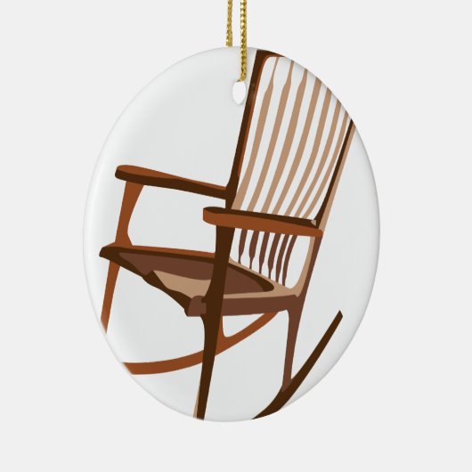 Raketstoel Keramisch Ornament (Rechts)