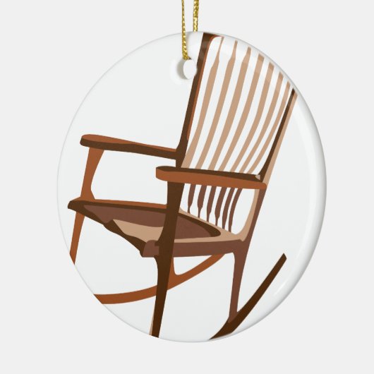 Raketstoel Keramisch Ornament (Links)