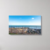 Raketstrand in Ierland (Greystenen) Canvas Afdruk (Voorkant)