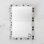 Rakettaartjongen TY-kaart Bedankkaart (Binnen)