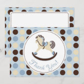 Rakettaartjongen TY-kaart C Bedankkaart (Voorkant / Achterkant)