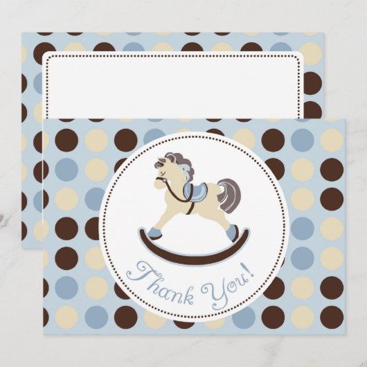 Rakettaartjongen TY-kaart C Bedankkaart (Voorkant / Achterkant)