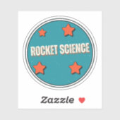 Rakettechnologie Sticker (Vel)