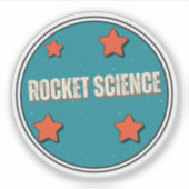 Rakettechnologie Sticker (Voorkant)