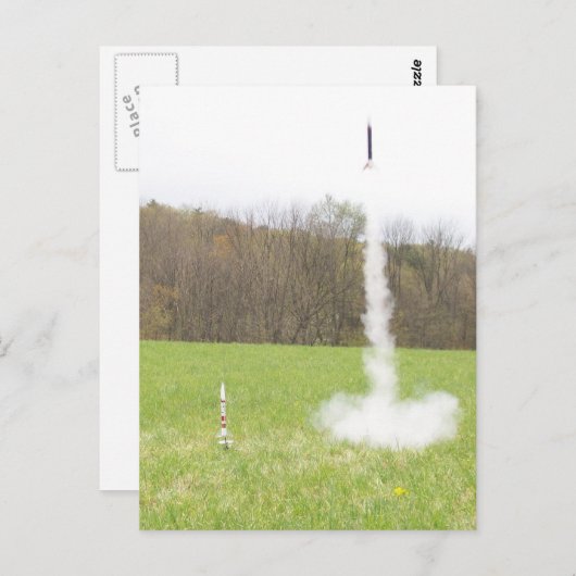 Raketten 3 Briefkaart (Voorkant / Achterkant)