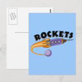 raketten briefkaart (Voorkant / Achterkant)