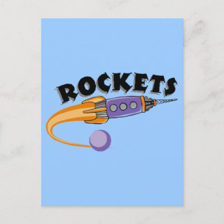 raketten briefkaart