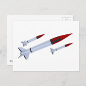 raketten briefkaart (Voorkant / Achterkant)
