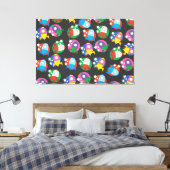 raketten canvas afdruk (Insitu (Slaapkamer))