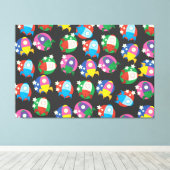 raketten canvas afdruk (Insitu (Houten vloer))