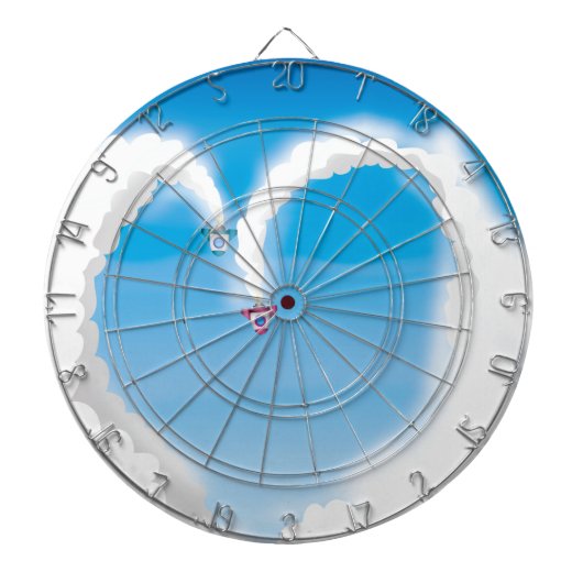 Raketten! Dartbord (Voorkant)