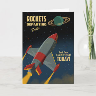 Raketten die dagelijks vertrekken kaart