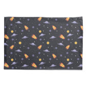 Raketten en ruimteschepen voor de kosmische ruimte kussensloop (Achterkant)