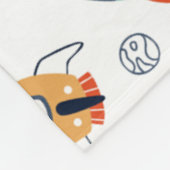raketten fleece deken (Hoek)