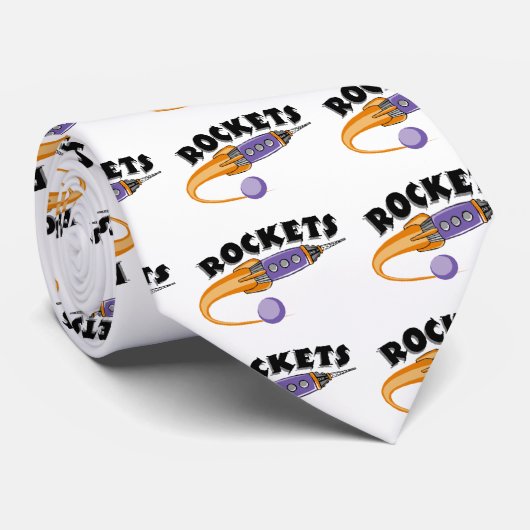 raketten stropdas (Opgerold)