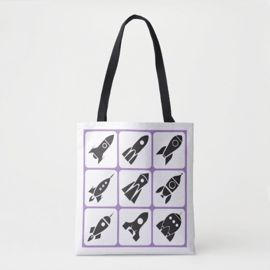raketten tote bag (Voorkant)