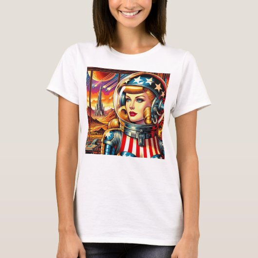 Raketten tussen de sterren t-shirt (Voorkant)