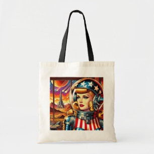 Raketten tussen de sterren tote bag