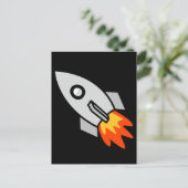 Raketten voor afzuigraketten briefkaart (Staand voorkant)