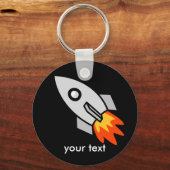 Raketten voor afzuigraketten sleutelhanger (Voorkant)