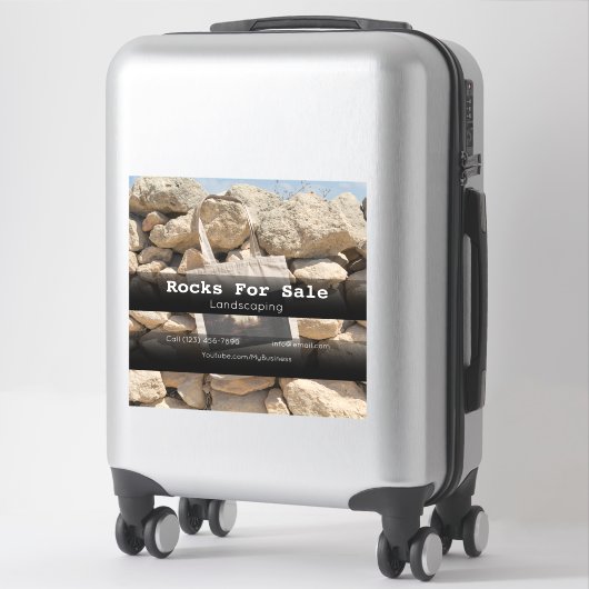 Raketten voor de verkoop van Adverteren Stickers (Koffer)