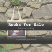 Raketten voor de verkoop van Adverteren Stickers (Voorkant)