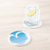 Raketten! Zandsteen Onderzetter (Zijkant)