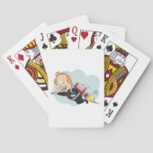 Rakettenman Pokerkaarten (Achterkant)