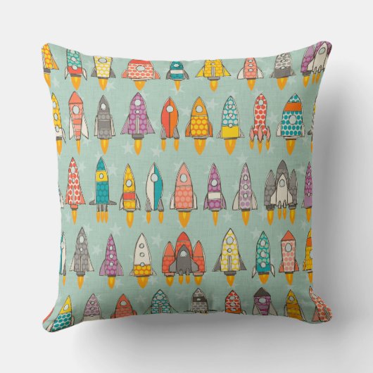 rakettenmunt kussen (Achterkant)