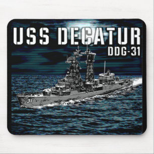 Rakettorpedobootjager Decatur Muismat
