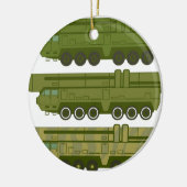 rakettransportvector keramisch ornament (Links)