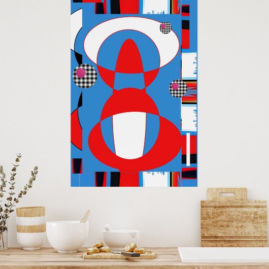 raketverzending poster (Keuken)