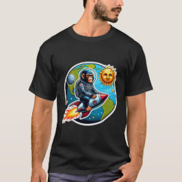RAKETVLUCHT NAAR DE AARDE 5 T-SHIRT