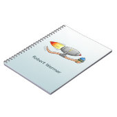 Raketworm Notitieboek (Linkerzijde)