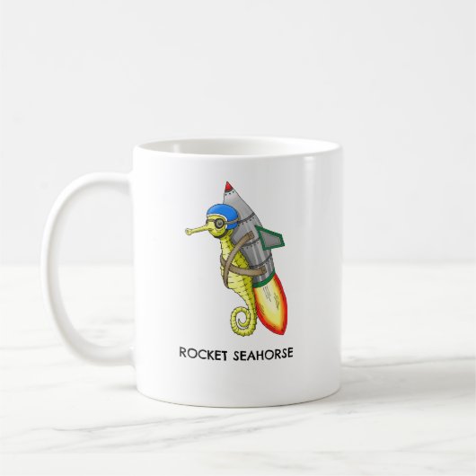 Raketzeehengst Koffiemok (Links)