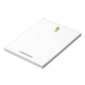 Raketzeehengst Notitieblok (Linkerzijde)