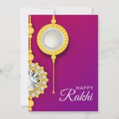 Rakhi-kaart voor broer bedankkaart (Voorkant)