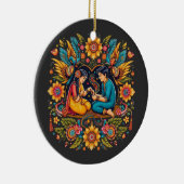 Rakhi Love Keramisch Ornament (Rechts)