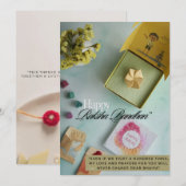 Rakhi-vlakkaart Feestdagenkaart (Voorkant / Achterkant)