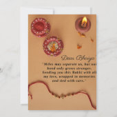 RakhshaBandhan Kaart (Achterkant)