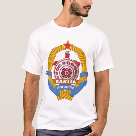 Rakija Drink Team T-shirt (Voorkant)