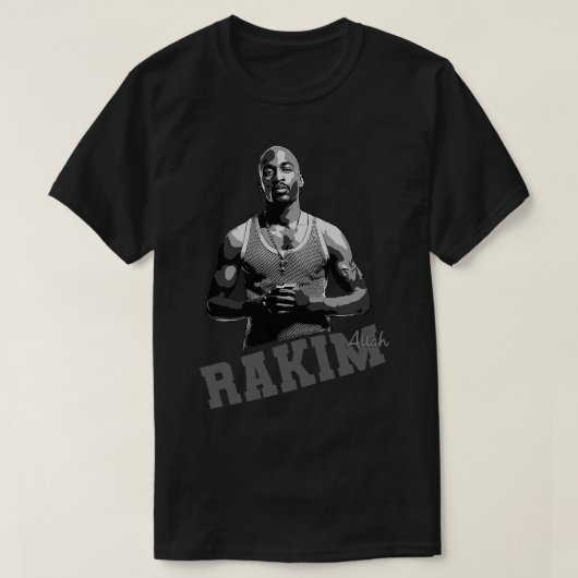 Rakim Allah Gray T-shirt (Design voorkant)