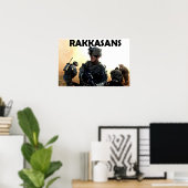Rakkasan 101st Airborne Poster (Thuiskantoor)