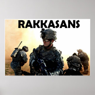 Rakkasan 101st Airborne Poster