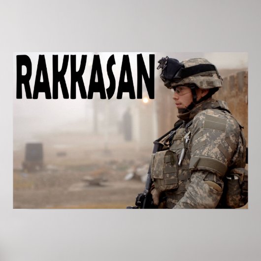 Rakkasan 101st Airborne Poster (Voorkant)