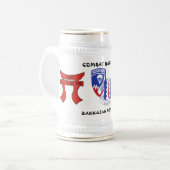 RAKKASAN B co. 3/187 BEER-STEIN, MOK, REISMUG Bierpul (Voorkant links)