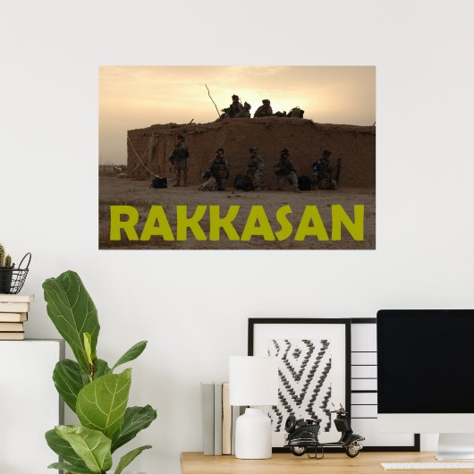 Rakkasan Poster (Thuiskantoor)